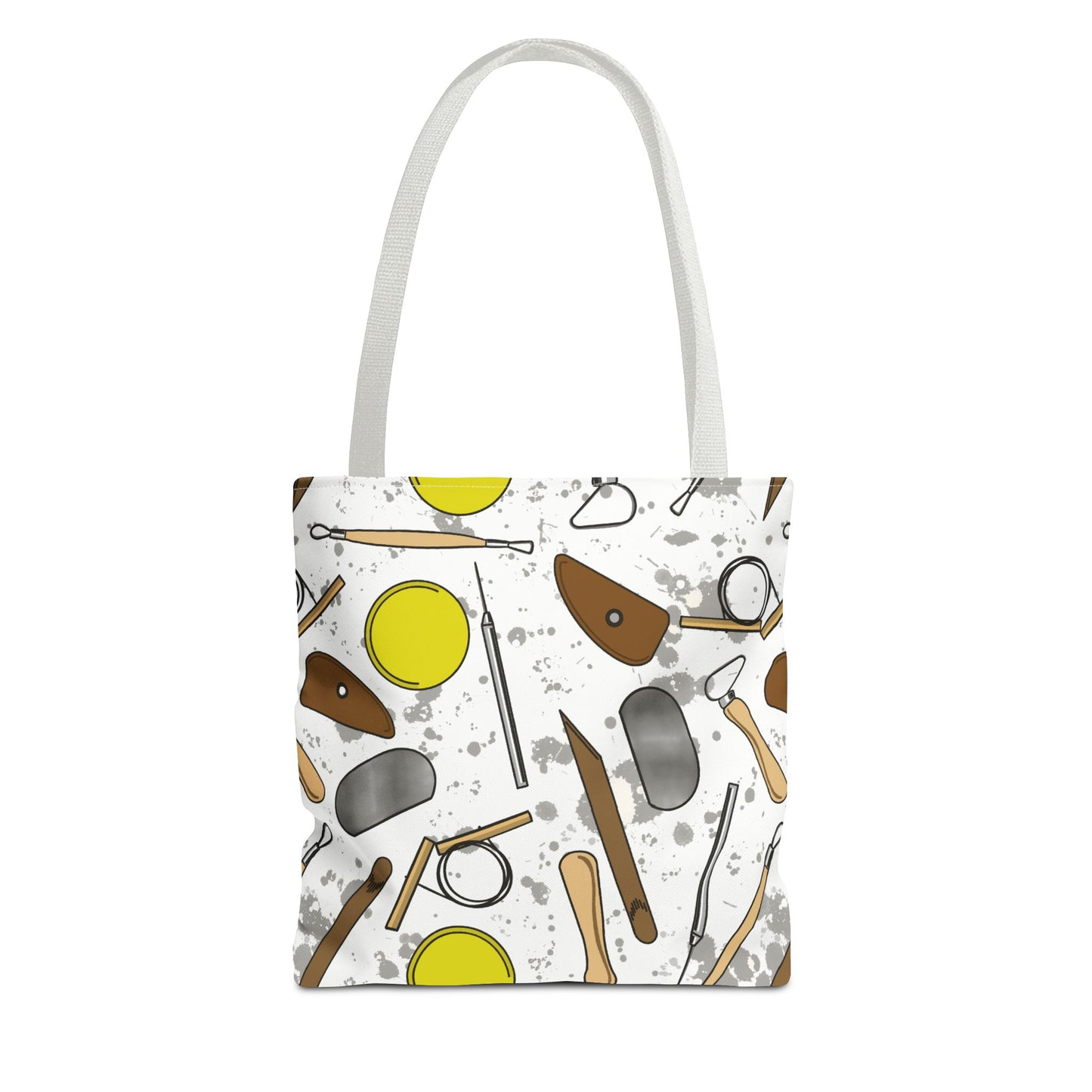 Pottery Tools Tote Bag - Perfect for Potters, Art Lovers, DIY Enthusiasts, Gift for Artists, Holiday Tote
