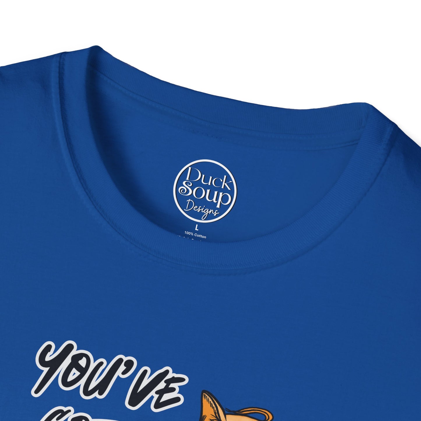 STRONG & FREE, Beaver & Pussy Cat Softstyle T-Shirt, Cheeky Animal Tee, Funny Graphic Tee, Gift for Proud Canadians, Casual Wear for Fun Occasions