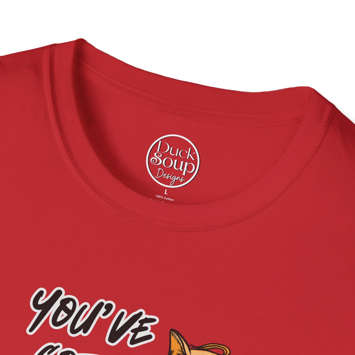 STRONG & FREE, Beaver & Pussy Cat Softstyle T-Shirt, Cheeky Animal Tee, Funny Graphic Tee, Gift for Proud Canadians, Casual Wear for Fun Occasions