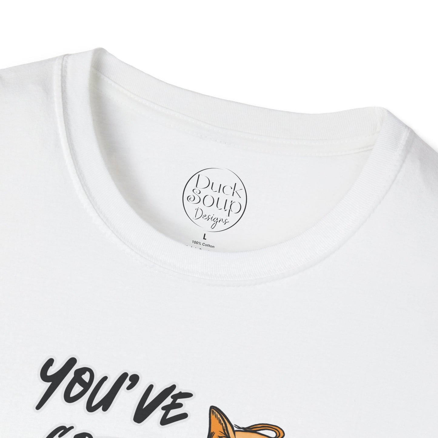 STRONG & FREE, Beaver & Pussy Cat Softstyle T-Shirt, Cheeky Animal Tee, Funny Graphic Tee, Gift for Proud Canadians, Casual Wear for Fun Occasions