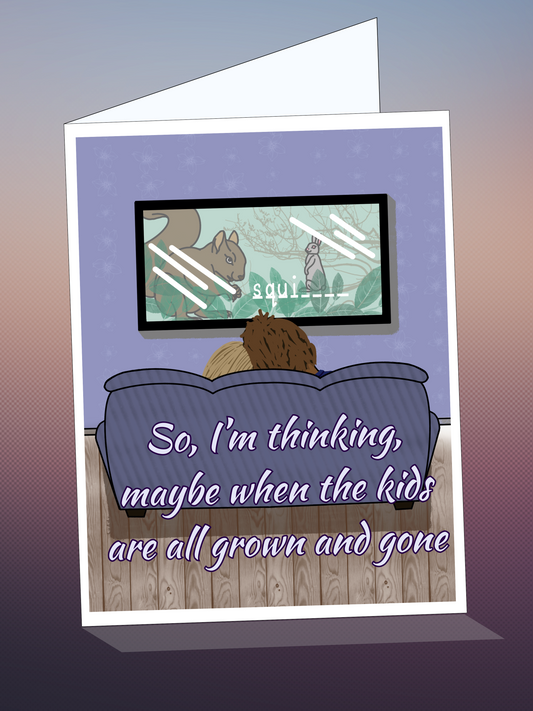 Printable RECONNECT card w/envelope - STEAMY