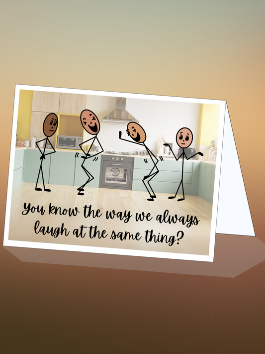 Printable FRIENDSHIP card w/envelope - CLASSIC