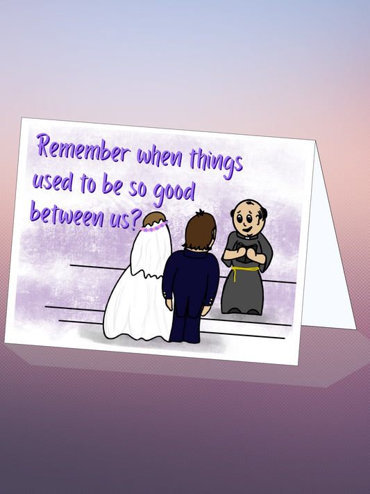 Printable RECONNECT card w/envelope - CLASSIC