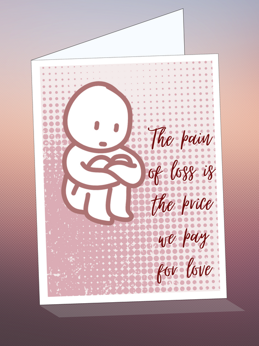 Printable SYMPATHY card w/envelope - CLASSIC