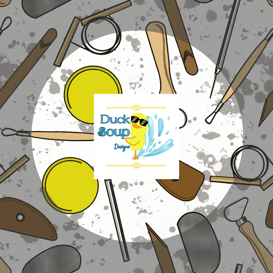 Seamless Print Patterns - Single 12x12, Pottery, best quality .png files