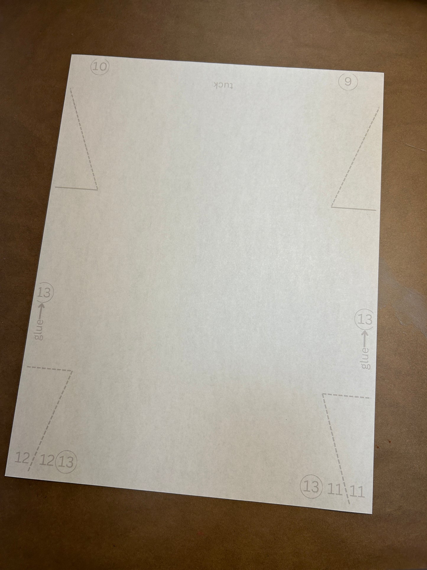 Printable 4.75"x6" envelope - Fits all DSD cards.