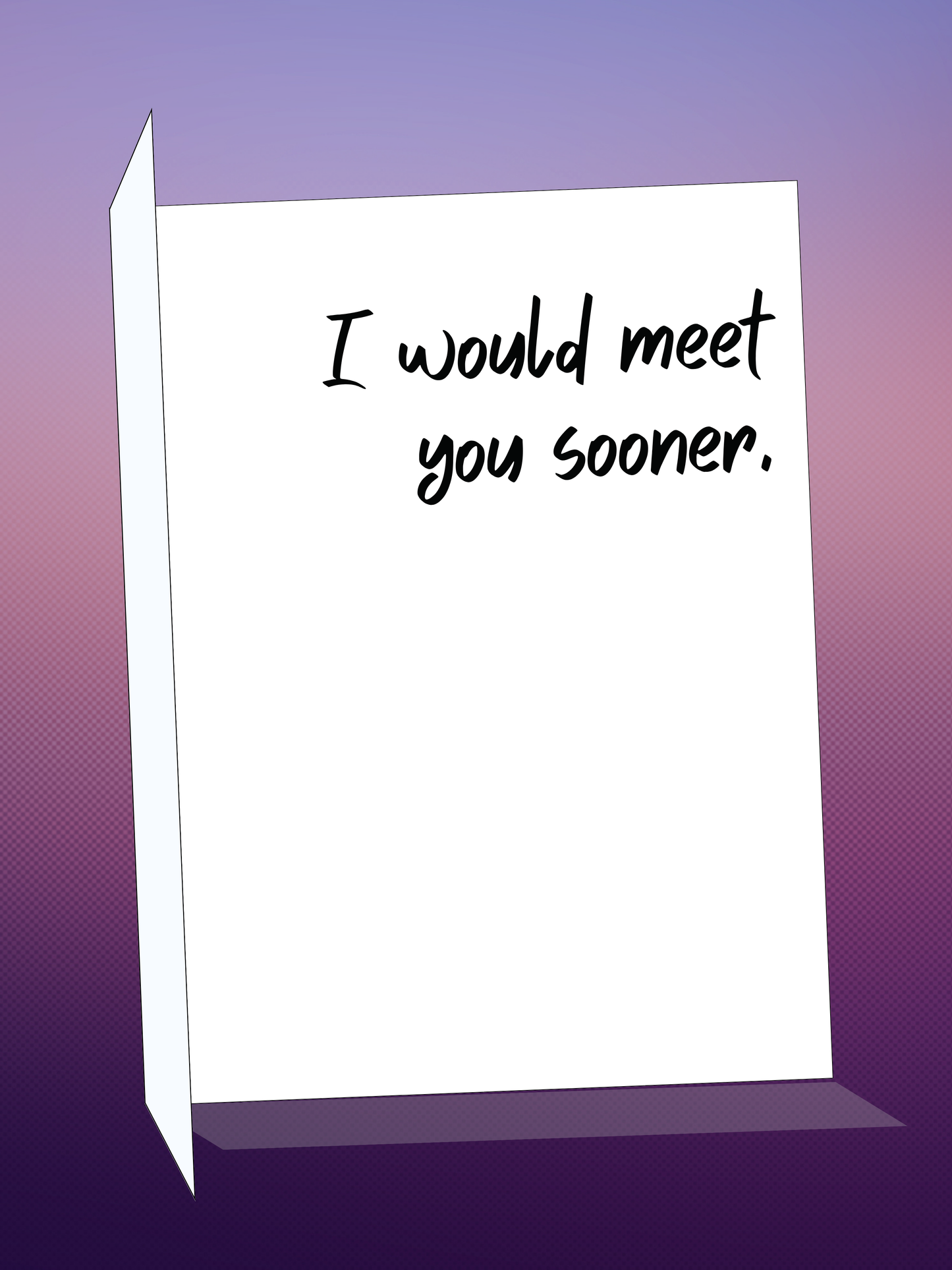 Printable ANNIVERSARY card w/envelope - CLASSIC